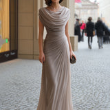 Madisson™ Elegant Draped Maxi Dress