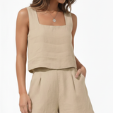 Aurora | Linen Two-Piece Set