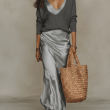 Isolde™ Knit & Satin Ensemble