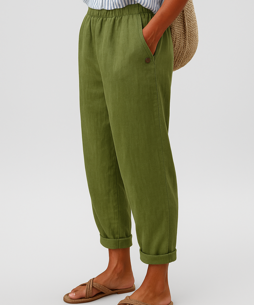 Wanda | Stylish Pants With Side Pockets