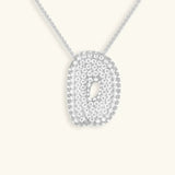 Bubble Initial Necklace