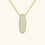 Bubble Initial Necklace