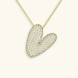 Bubble Initial Necklace