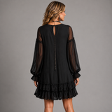 Stella™ Elegant Ruffle Mini Dress
