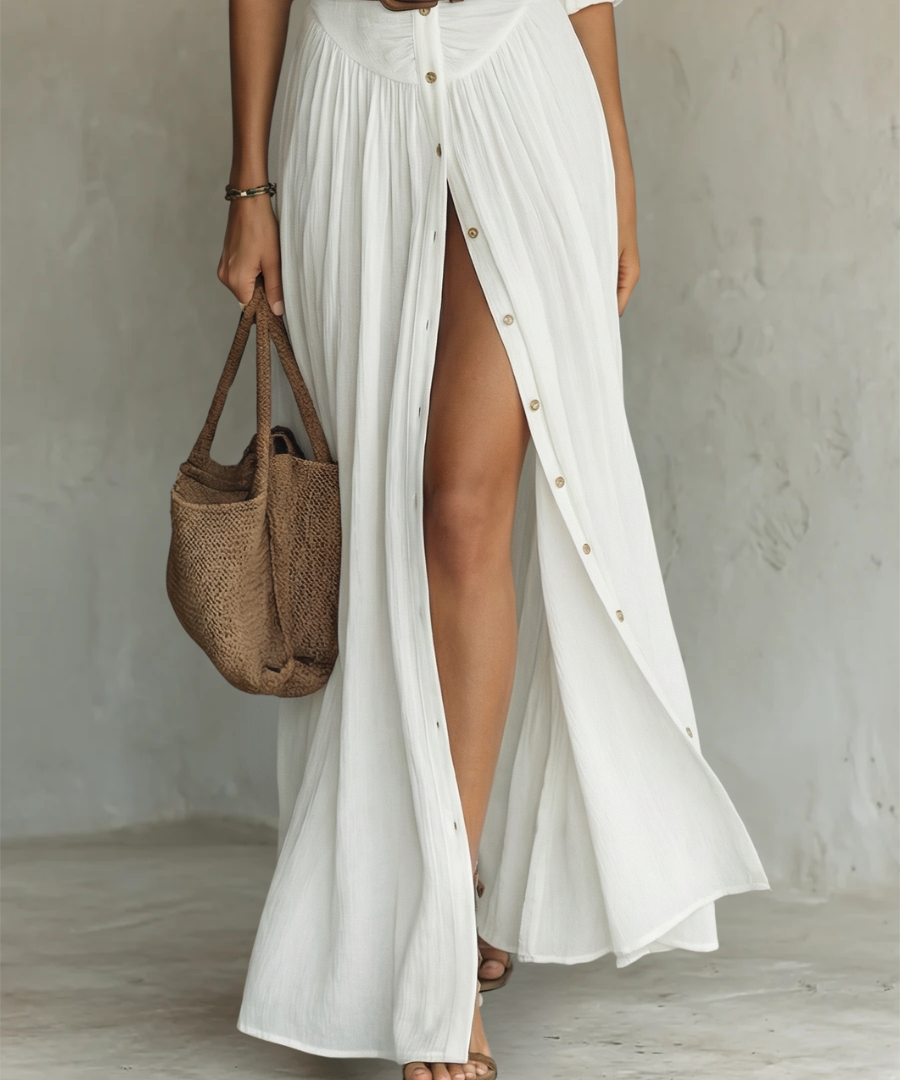 Camille™ Linen Blend Maxi Dress