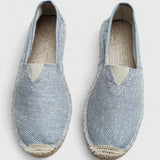 Cali | Women's Slip-On Espadrille Flats Linen Jute Sole